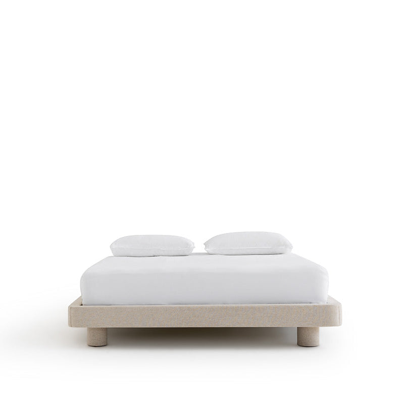 Majo Upholstered Bed Frame without Headboard