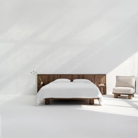 هيكل سرير «ماجو» بدون لوح رأس